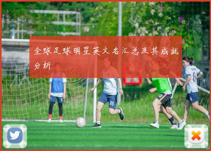全球足球明星英文名汇总及其成就分析