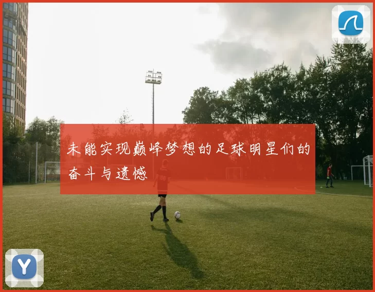 未能实现巅峰梦想的足球明星们的奋斗与遗憾